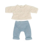 Miniland - Knitted Doll Outfit 21cm - Sweater