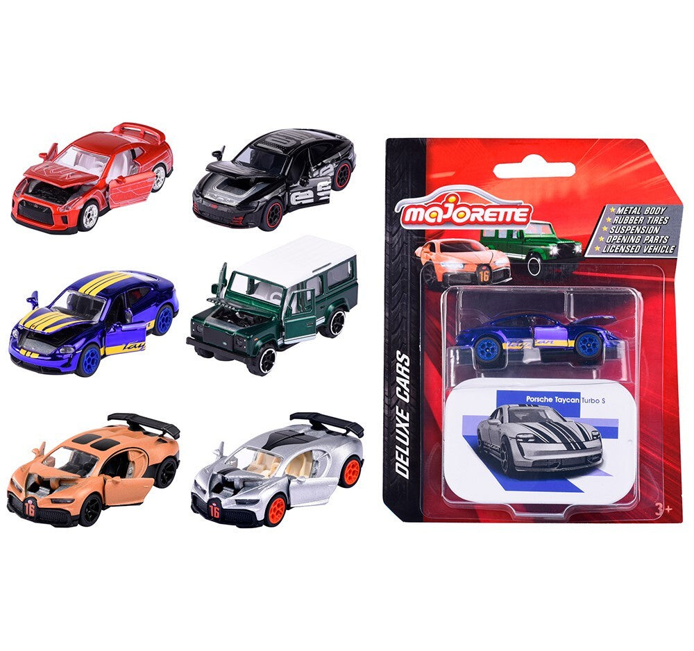 Majorette - Deluxe Cars With Collectors Tin