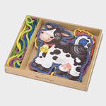 Melissa & Doug Farm Animals Lace & Trace
