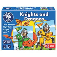 Knights and Dragons Matching Game