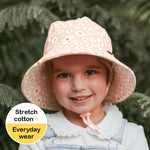 Bedhead Hats - Kids Ponytail Bucket Sun Hat - Evie