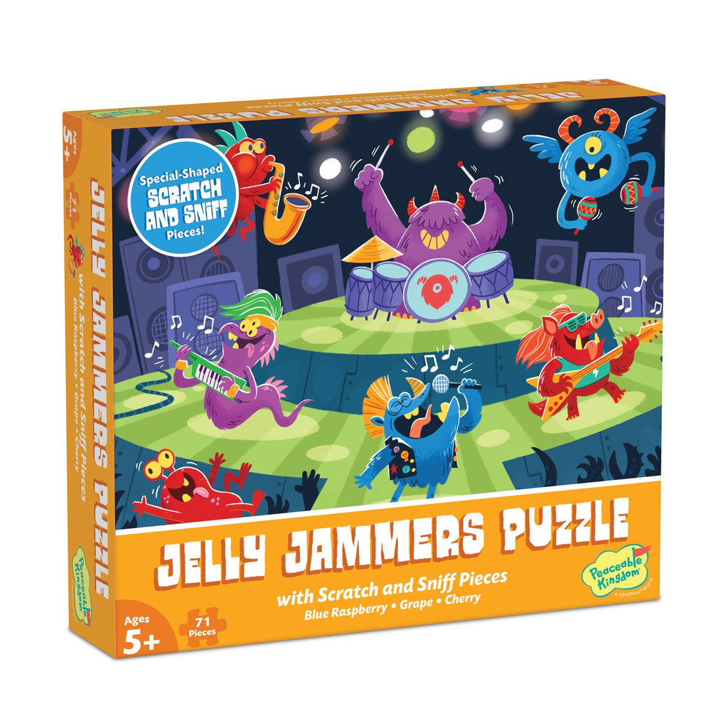 Peaceable Kingdom Jelly Jammers 71pc Puzzle