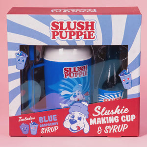 Slush Puppie- Making Cup & Blue Raspberry Syrup Set