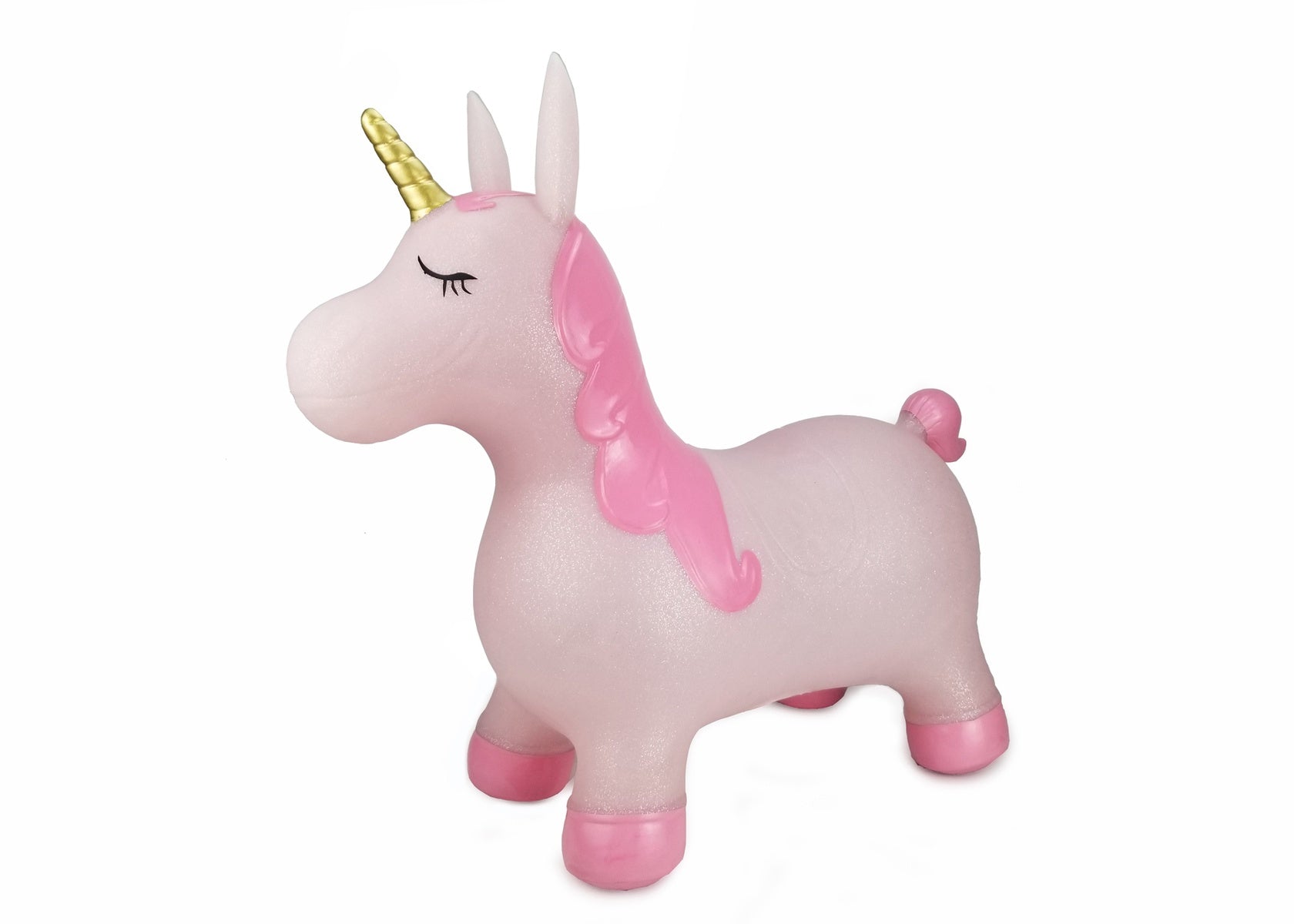 Snowflake the Unicorn Bouncy Rider