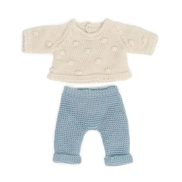 Miniland - Knitted Doll Outfit 21cm - Sweater