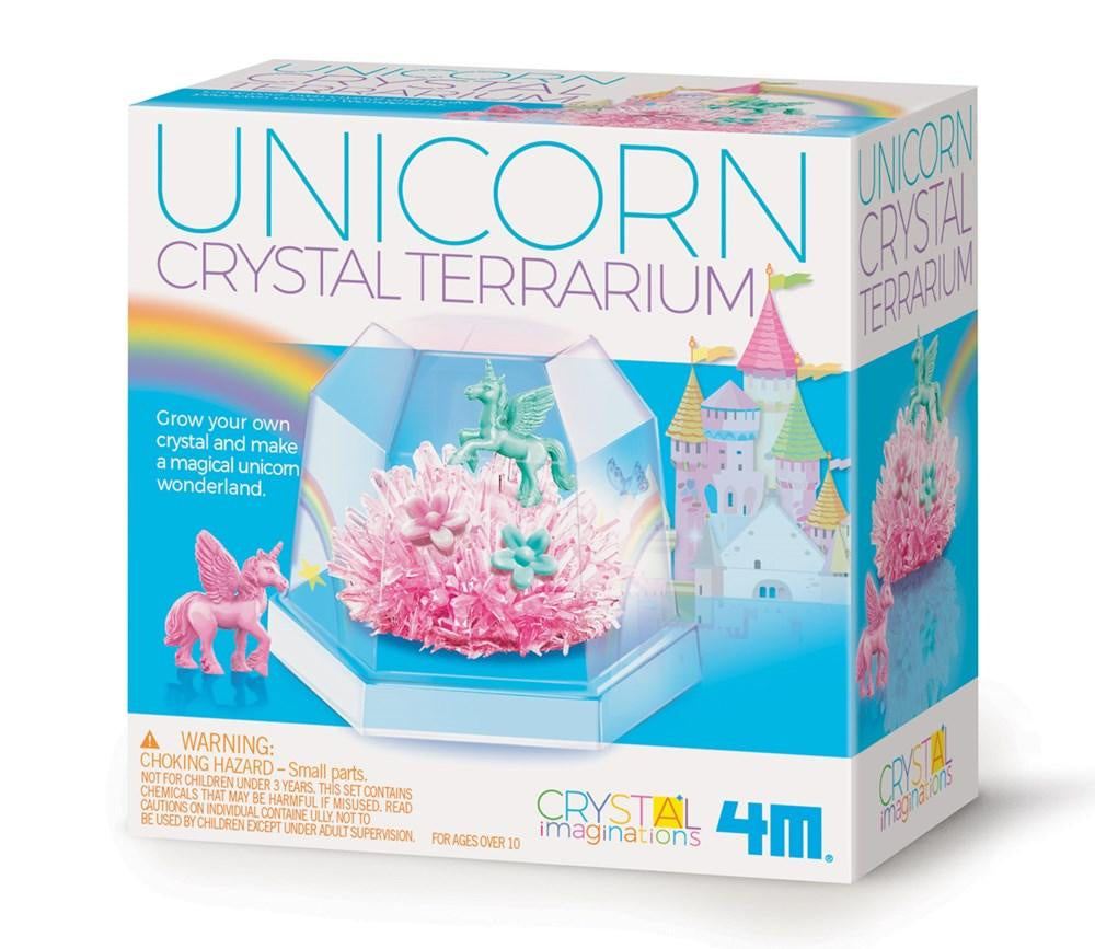 4M Crystal Growing Unicorn Crystal Terrarium