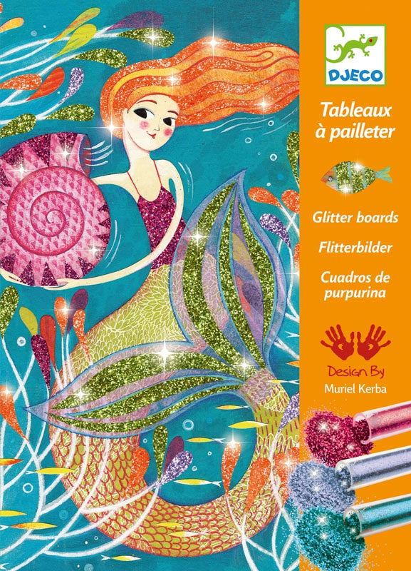 Mermaids Glitter Boards