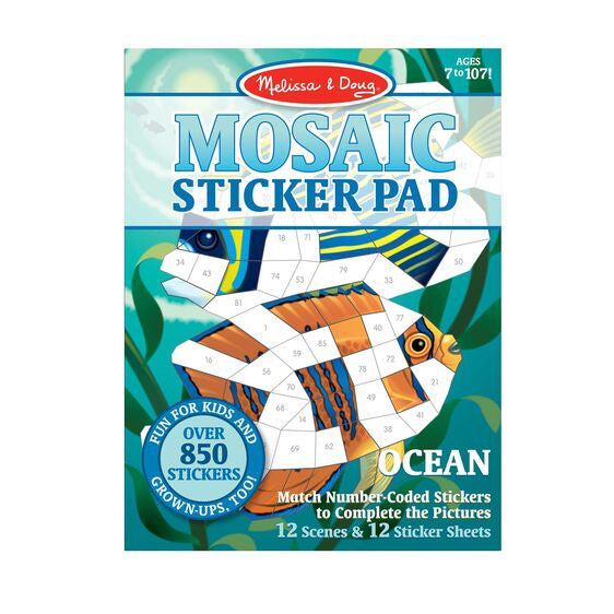 Melissa & Doug Mosaic Sticker Pad - Ocean