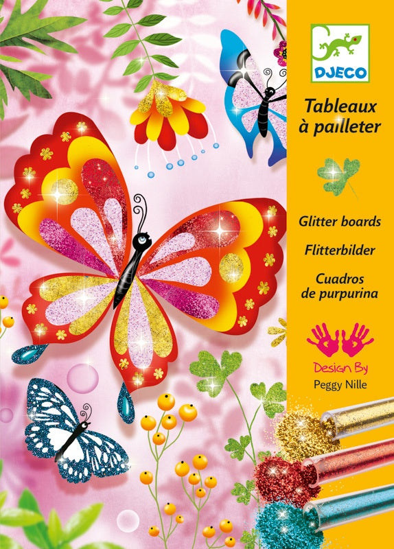 Djeco Glitter Boards Butterfly