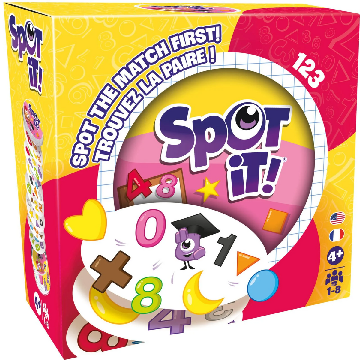 Spot It 123 Card Game