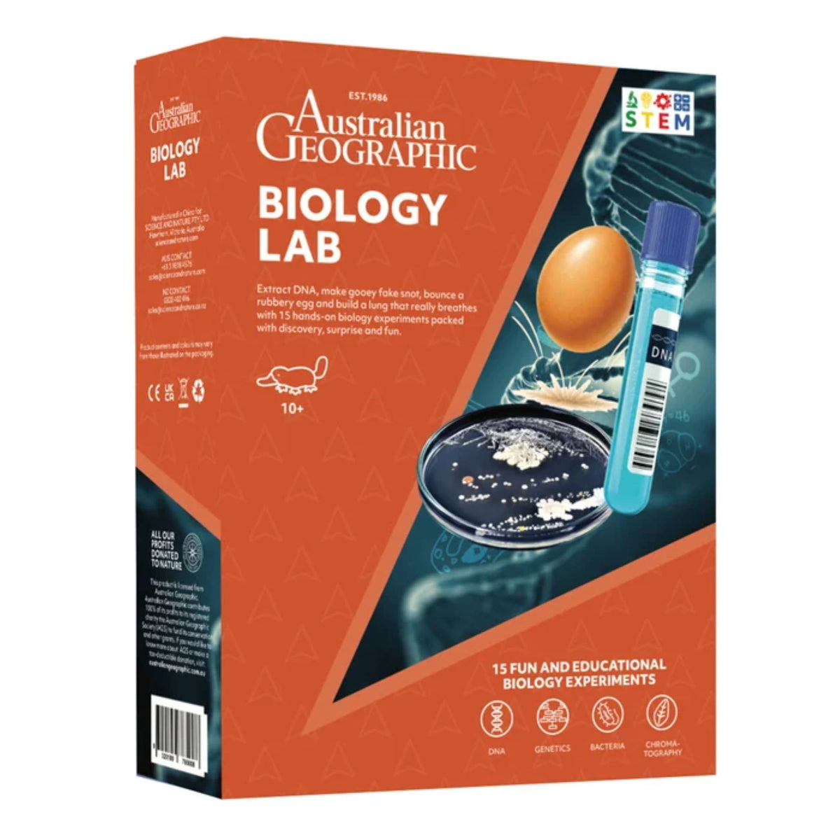 Australian Geographic Biology Lab