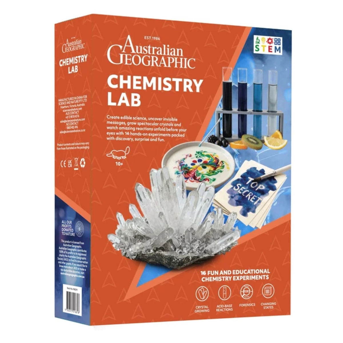 Australian Geographic Chemistry Lab