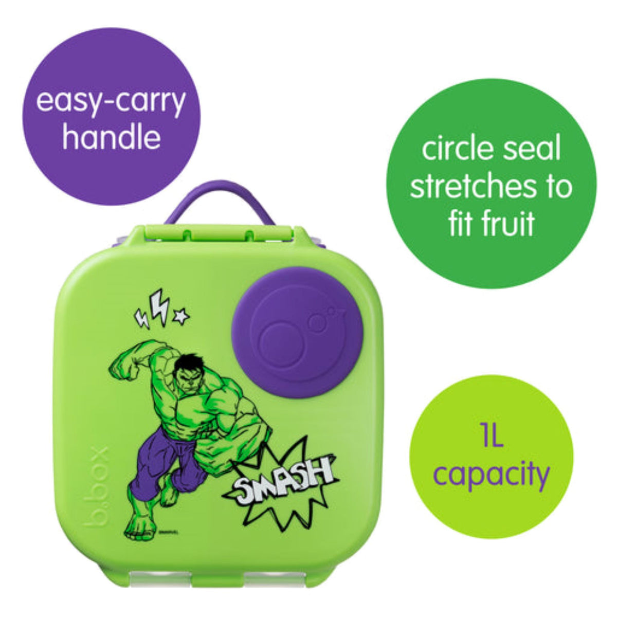 B Box Mini Lunch Box - Hulk