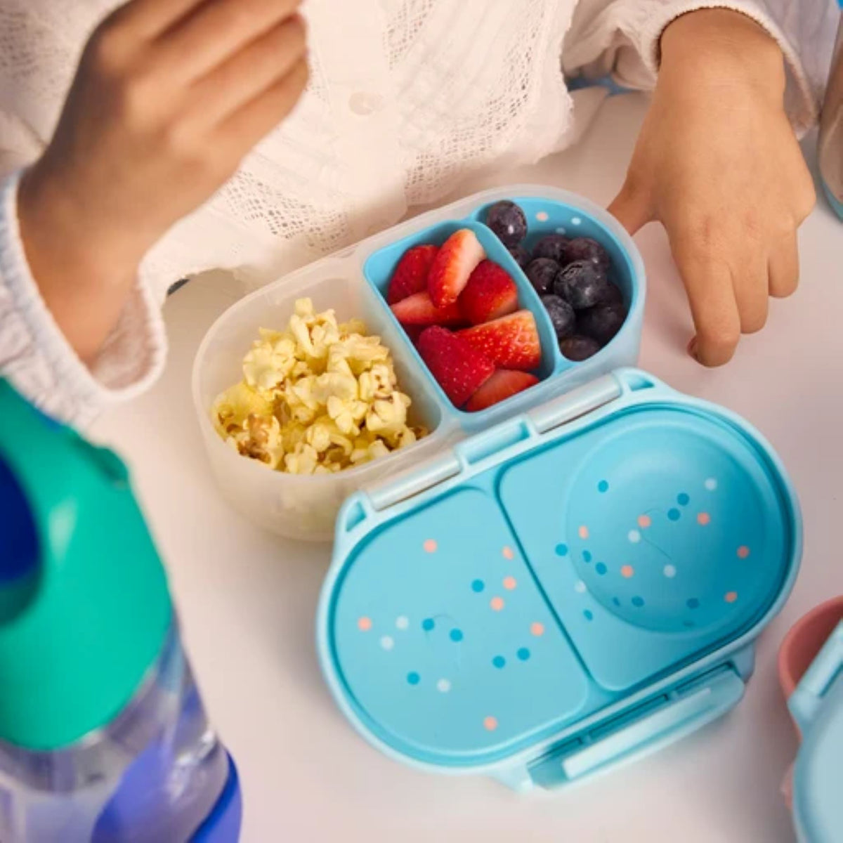 B Box Silicone Bento Buddy Snack - Confetti