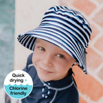 Bedhead Hats - Classic Swim Bucket Beach Hat - Nicki Stripe