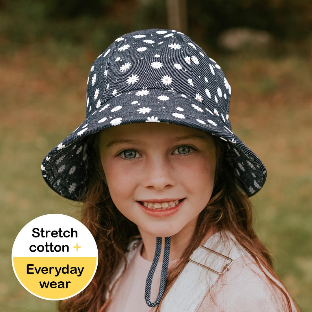 Bedhead Hats - Kids Ponytail Bucket Sun Hat - Dani