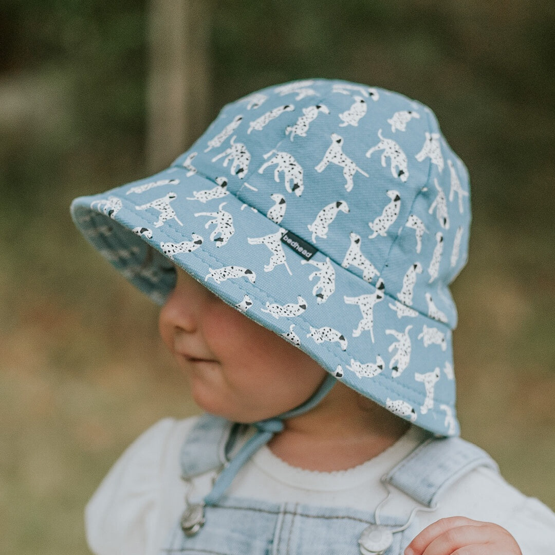 Bedhead Hats - Toddler Bucket Sun Hat - Dalmation