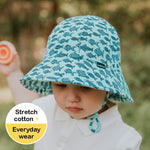 Bedhead Hats - Toddler Bucket Sun Hat - Fish