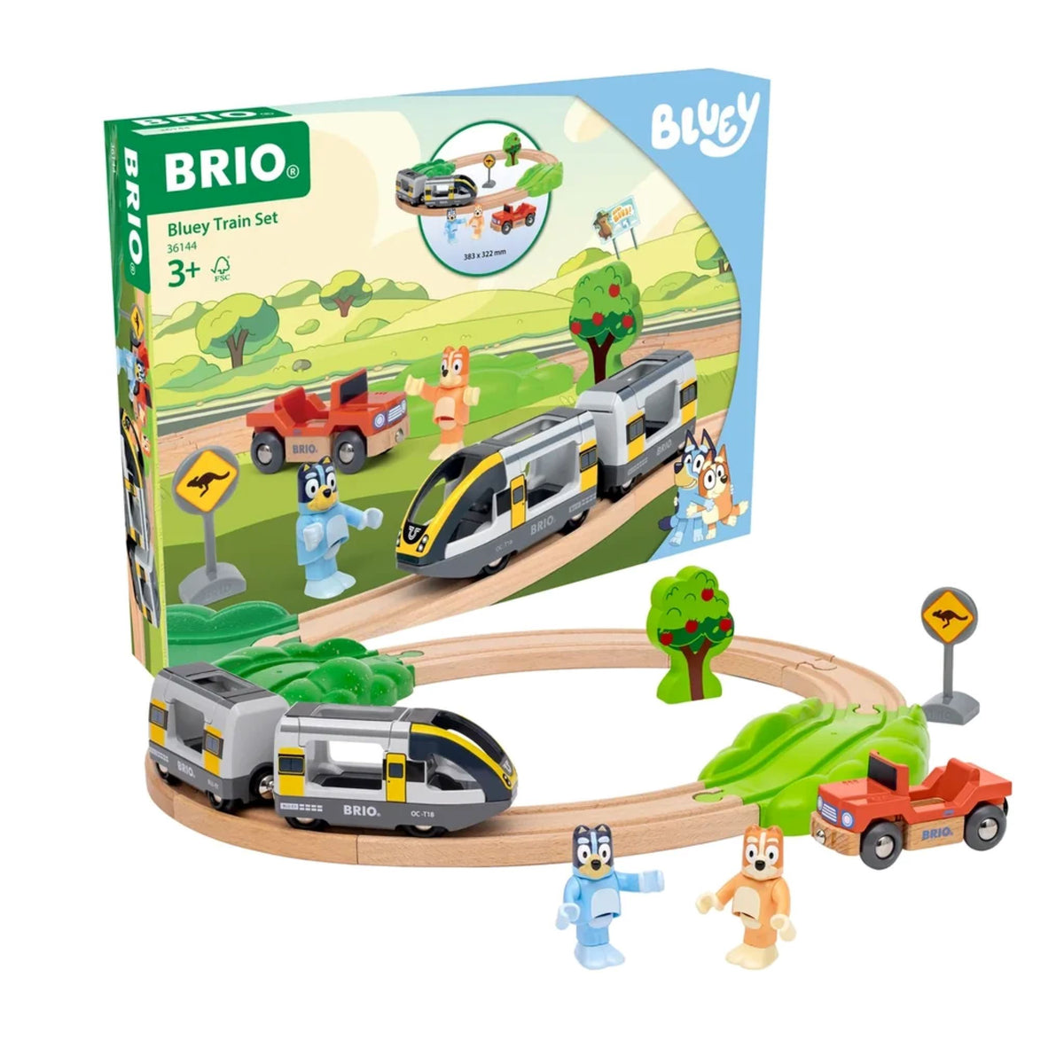 Brio Bluey Train Set