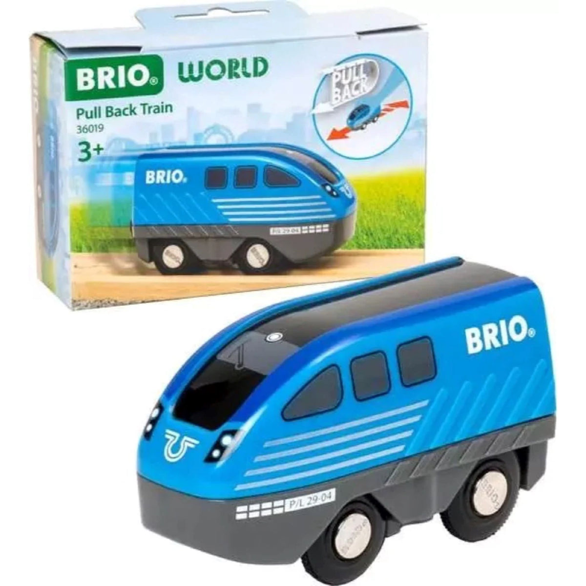 Brio Pull Back Train