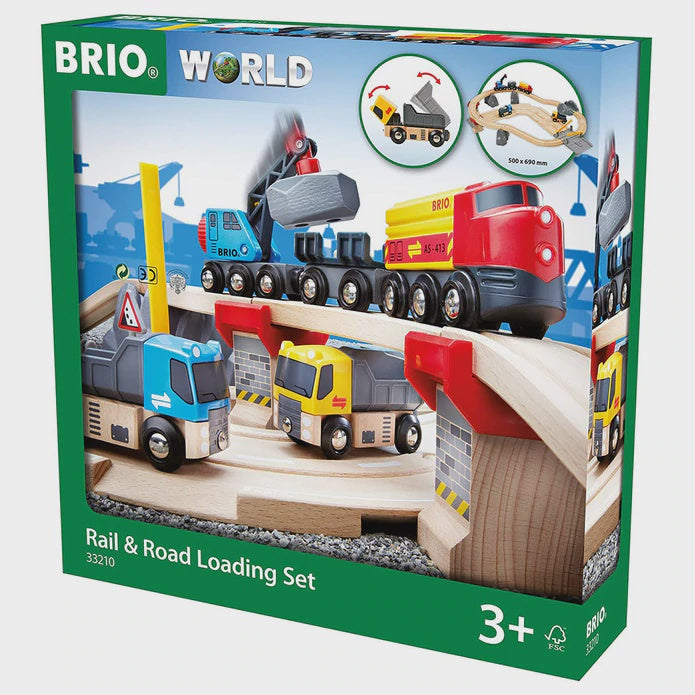 Brio Rail & Road Loading Set
