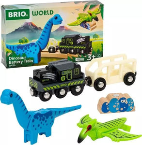 Brio World Dinosaur Battery Train