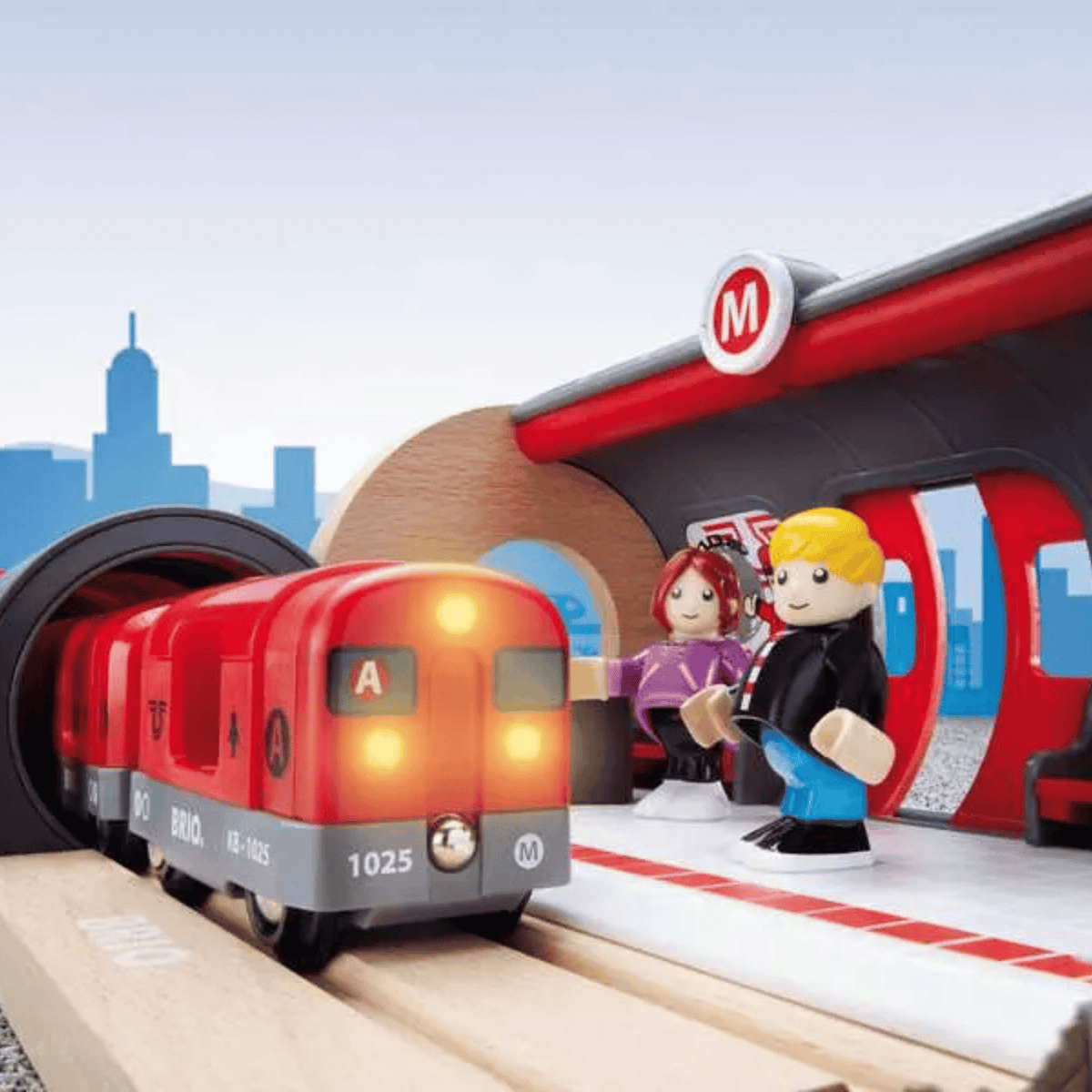 Brio Metro Railway Set