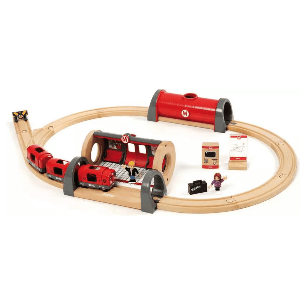 Brio Metro Railway Set