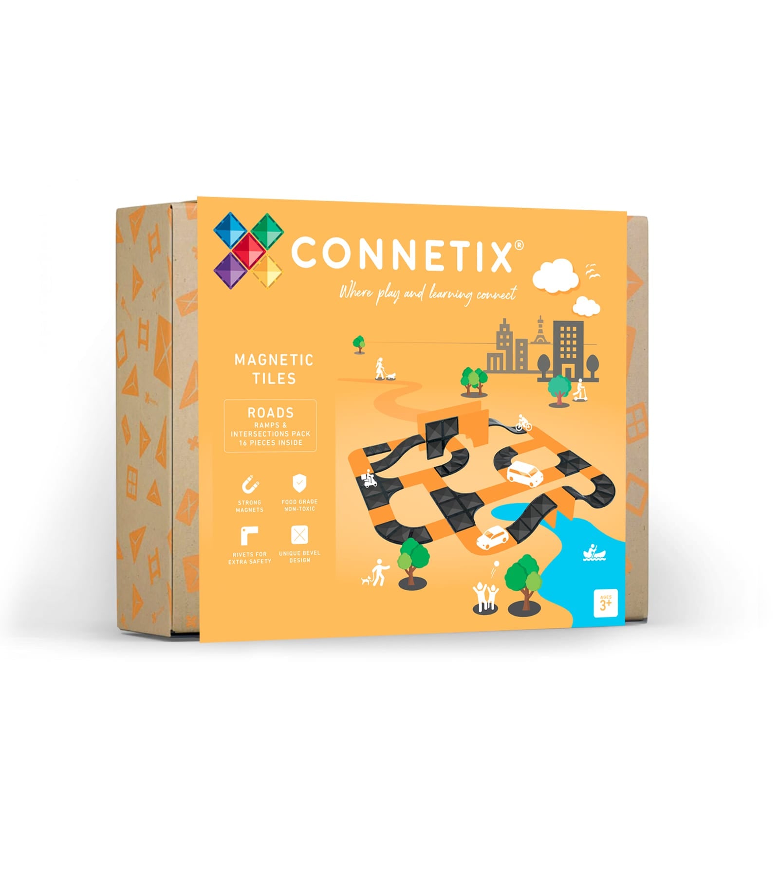 Connetix Ramps & Intersections Pack - 16pc