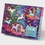 Crocodile Creek Holographic Puzzle - Unicorn Galaxy 100pc