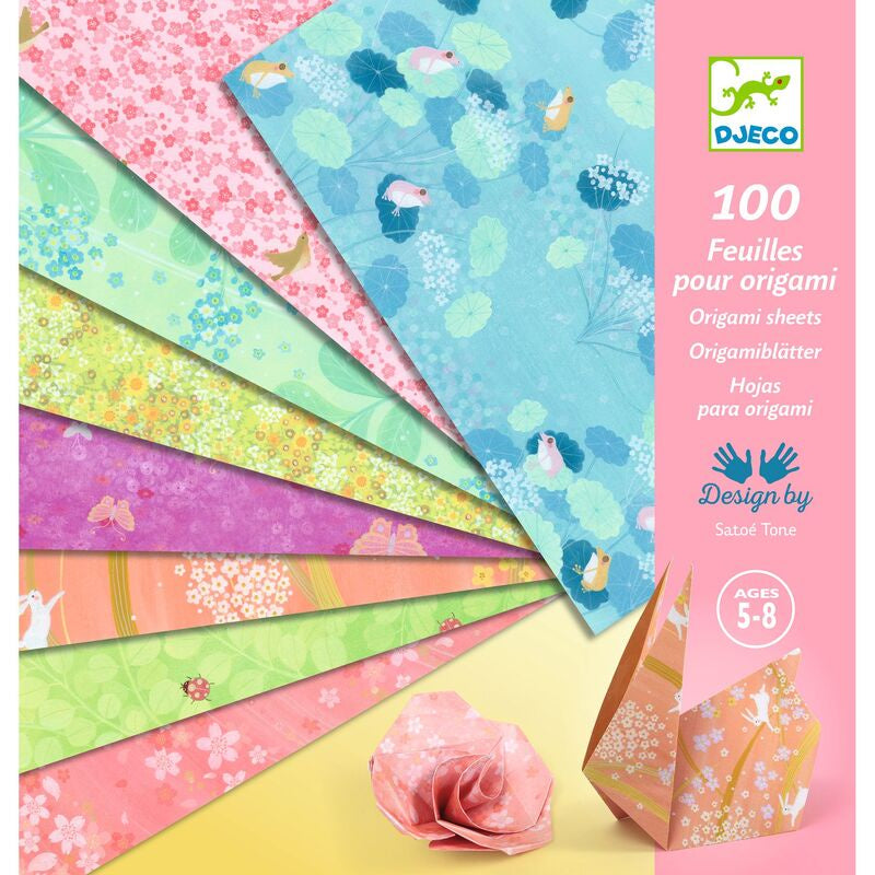 Djeco Haru 100 Origami Sheets