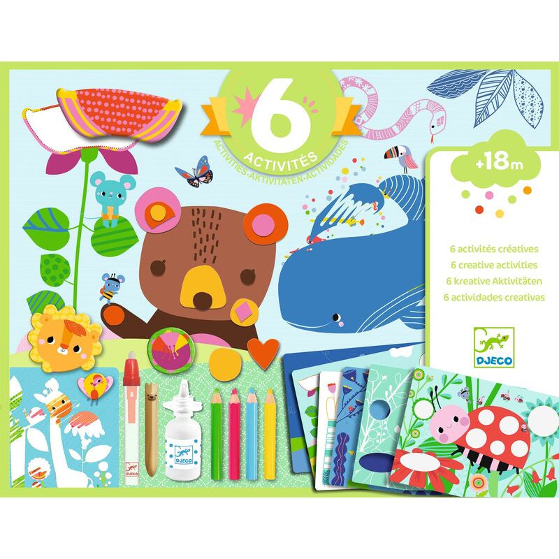 Djeco The Mouse & His Friends Multi Craft Kit