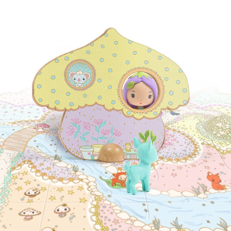 Djeco Tinyly Puzzl' Up - Lily & Polo