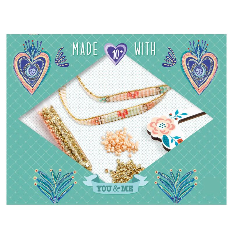 Djeco You & Me Miyuki & Hearts Beads Set