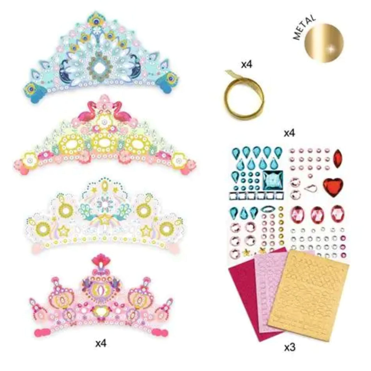 Djeco Do It Yourself Princess Tiara
