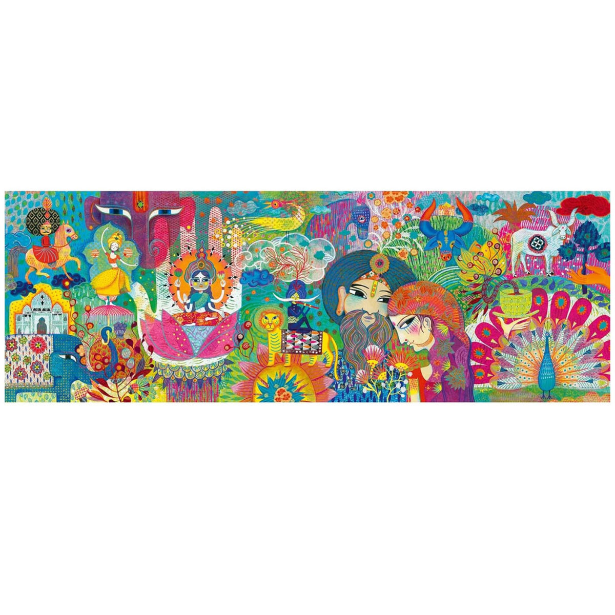 Djeco Magic India 1000pc Puzzle