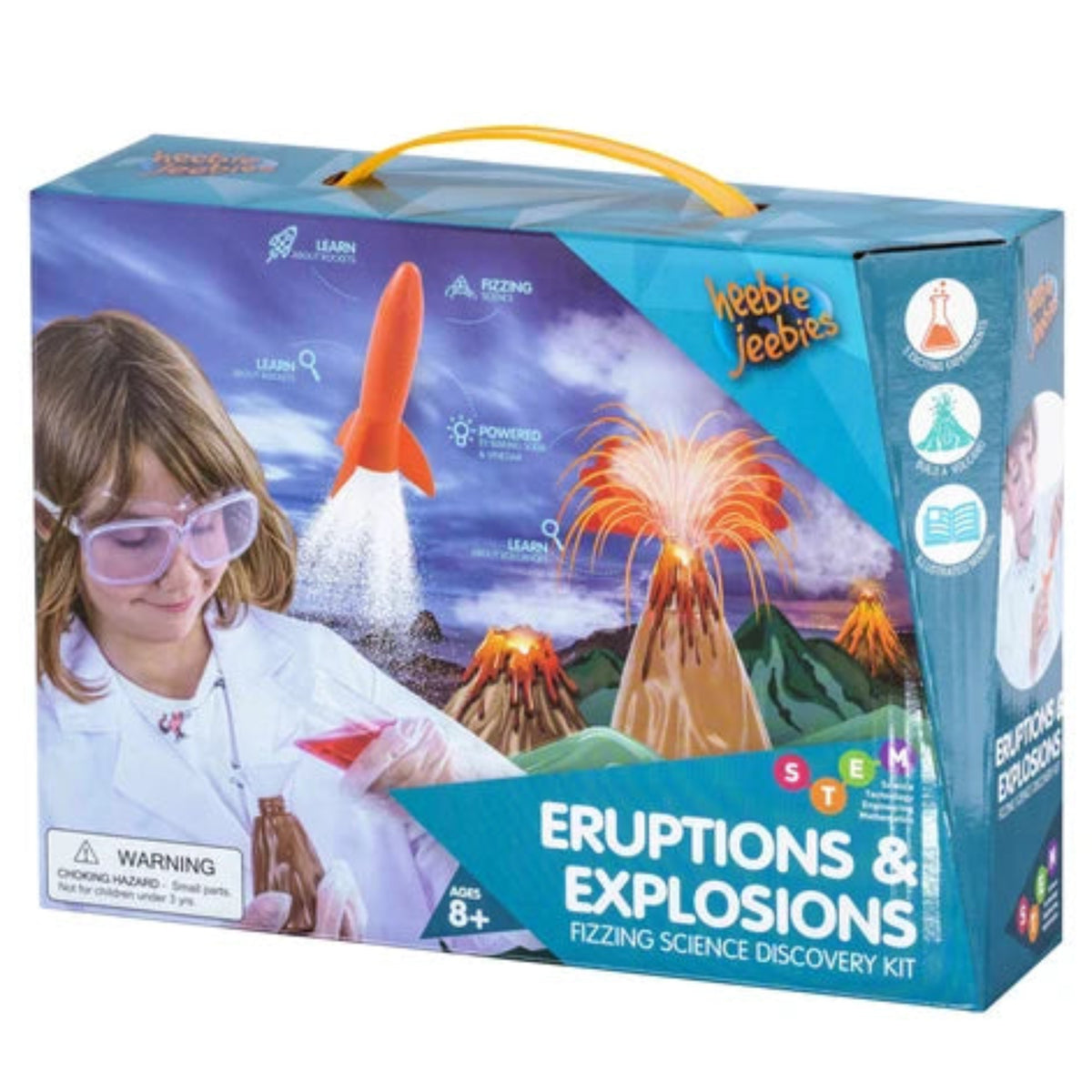 Heebie Jeebies Eruptions and Explosions