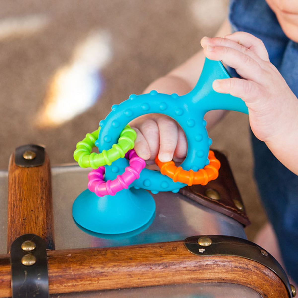 Fat Brain Toy Co. Pip Squigz Loops Teal