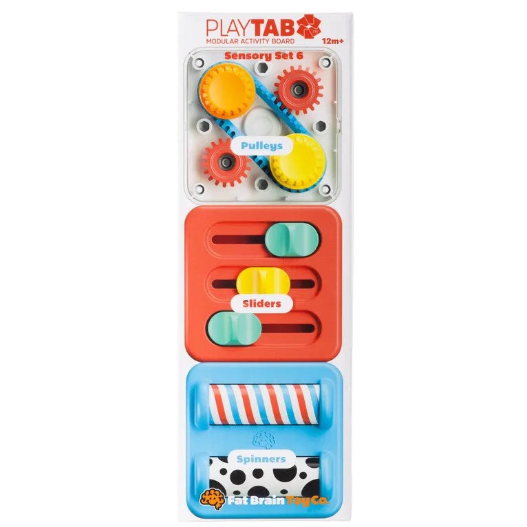 Fat Brain Toy Co. Play Tab Sensory Set 6