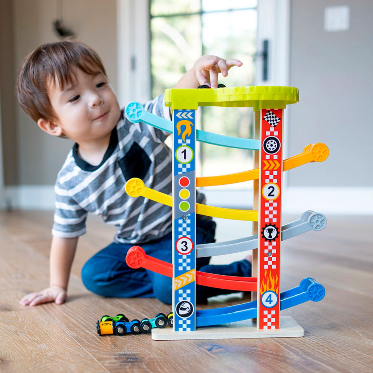 Fat Brain Toy Co. ZigZag Racetrack