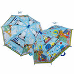 Floss & Rock Colour Changing Umbrella - Construction