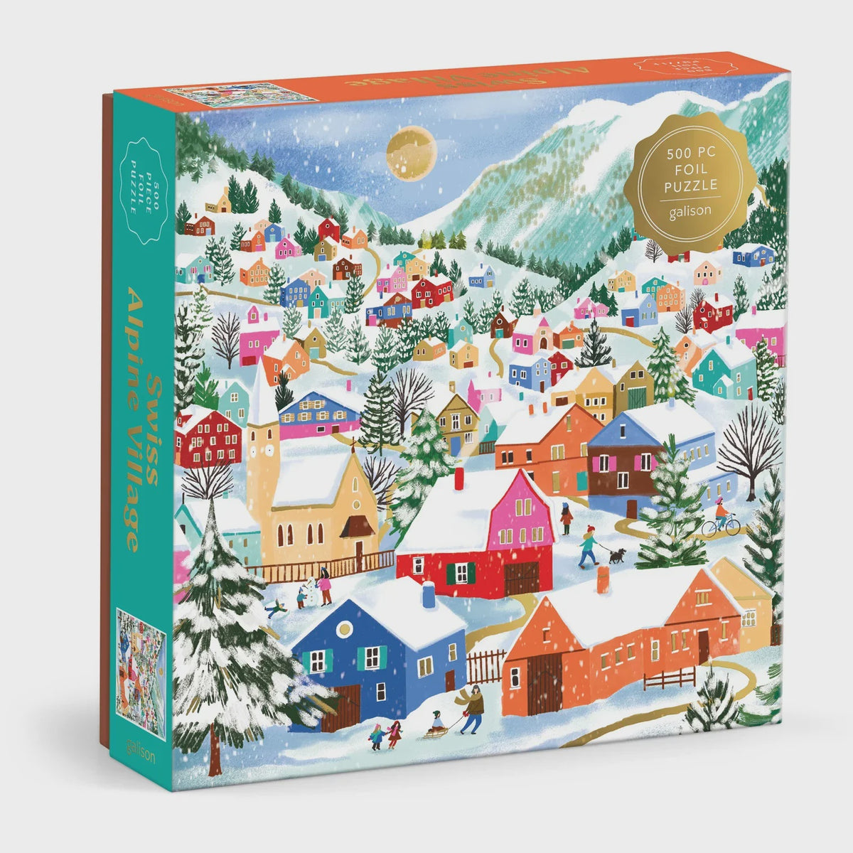 Gallison Swiss Alpine Village - 500pc Puzzle