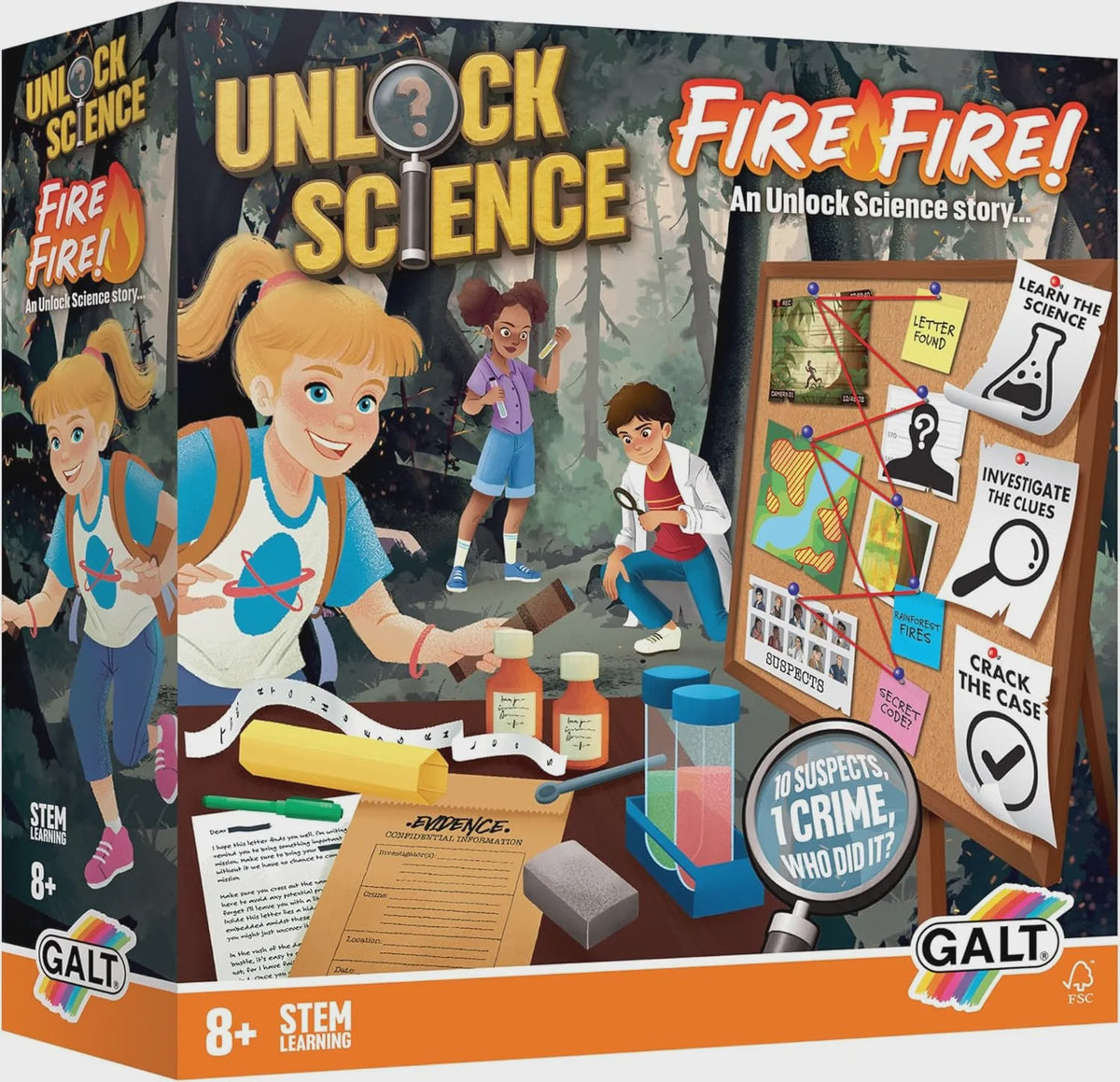 Galt Unlock Science - Fire Fire