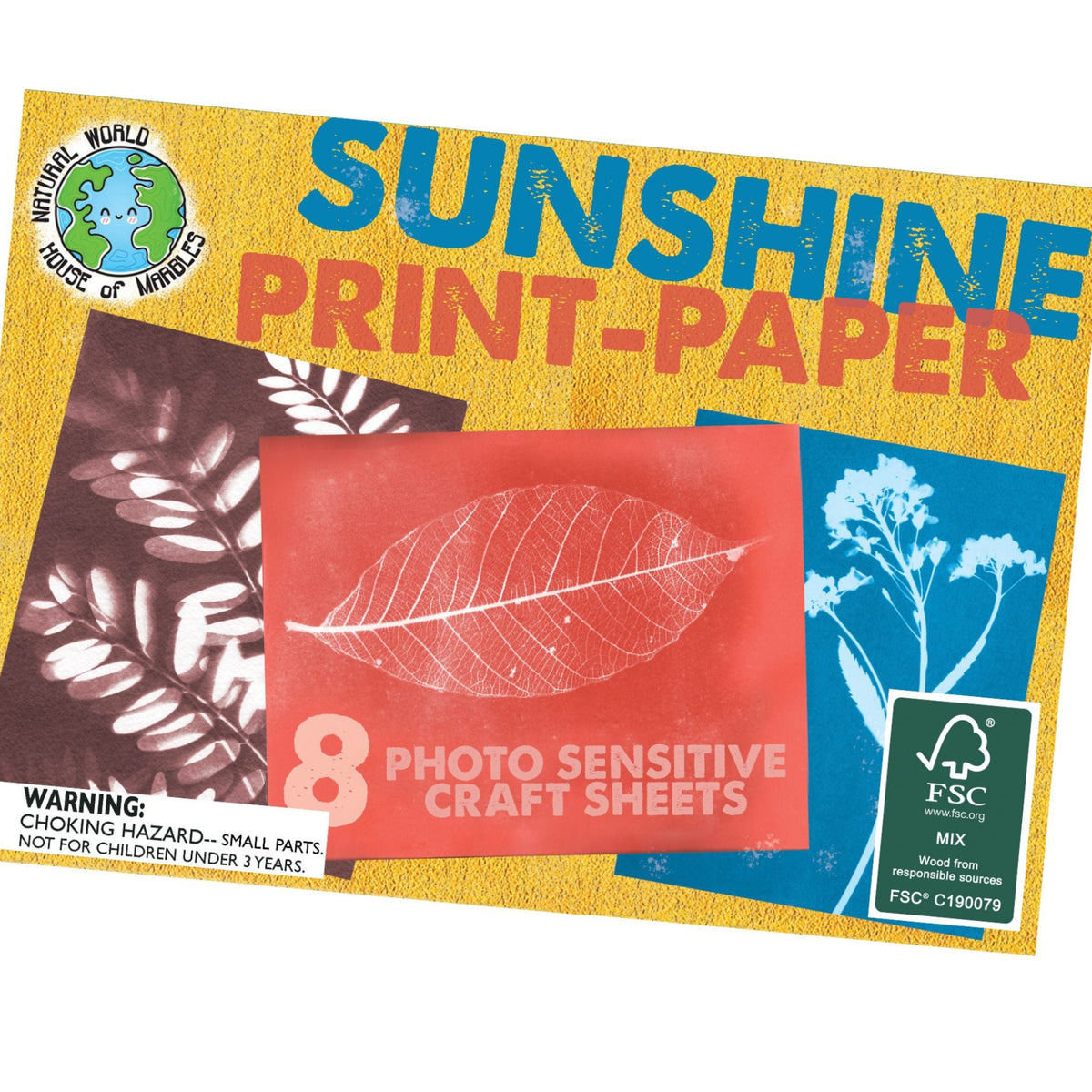 House of Marbles Sunshine Print Paper