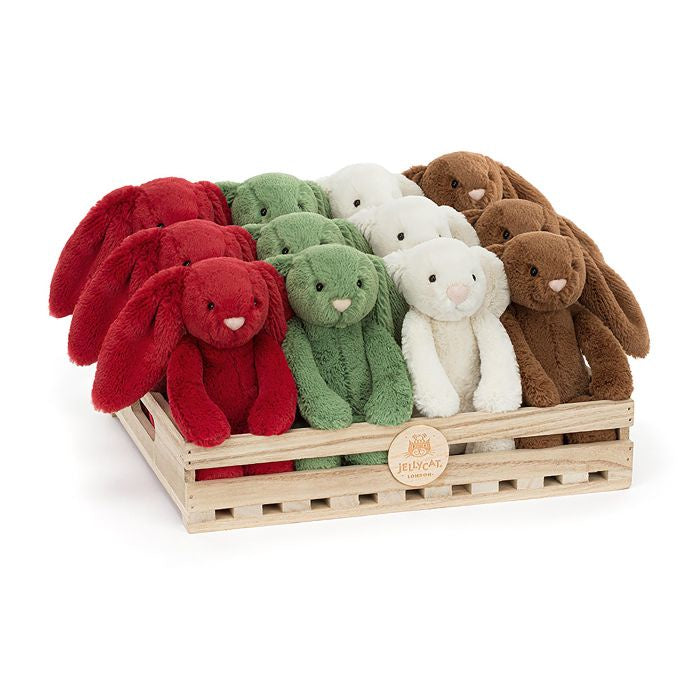 Jellycat Bashful Christmas Bunny