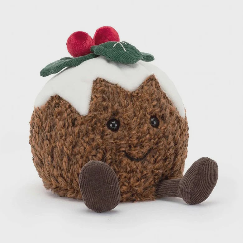 Jelly Cat Amuseables Christmas Pudding