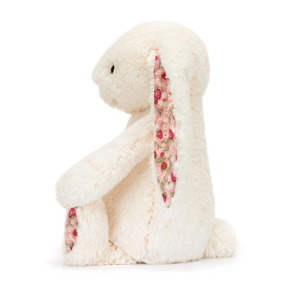 Jellycat Bashful Bunny Patterned Bunny "Blossom Cream Bunny Berry" - Small