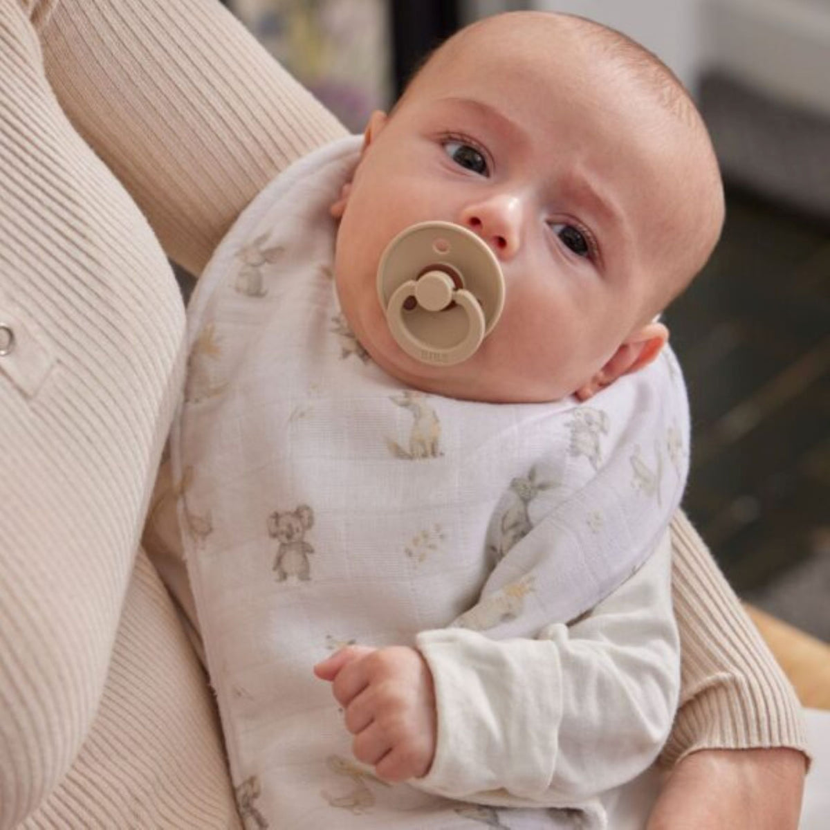 Jiggle & Giggle Little Aussie Critters Muslin Bib Set