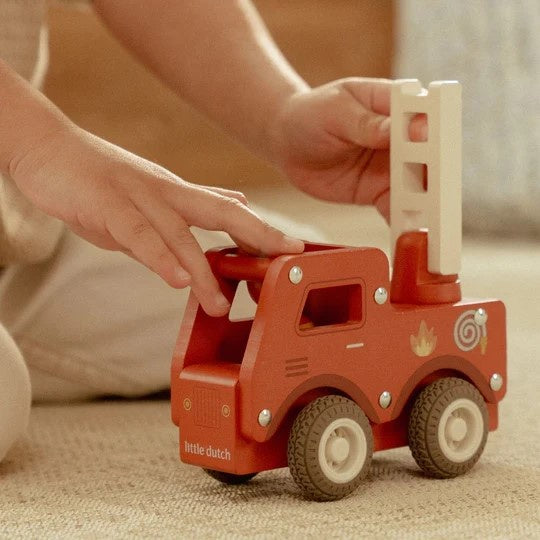 Little Dutch Wooden Vehicle - Fire Truck
