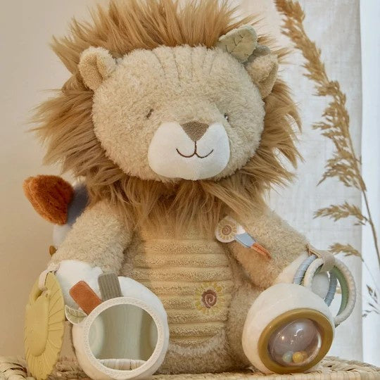 Little Dutch Safari Friends Activity Cuddle Lion 28cm
